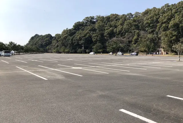 御立岬の駐車場