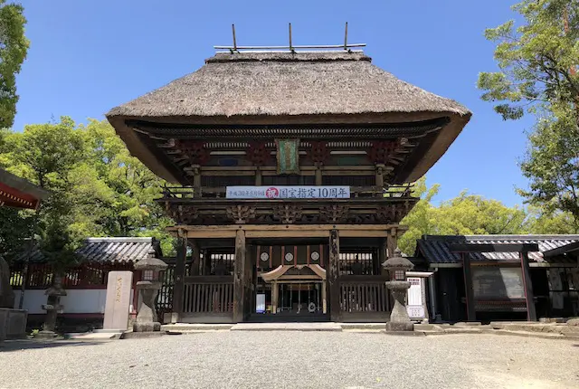 青井阿蘇神社の楼門