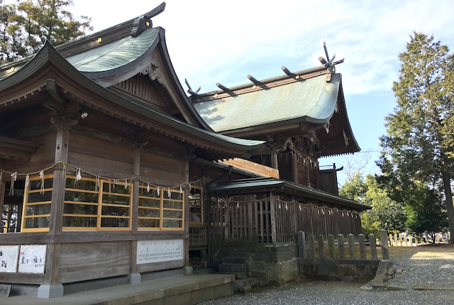 豊福阿蘇神社の本殿
