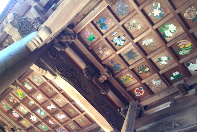 健軍神社の天井絵