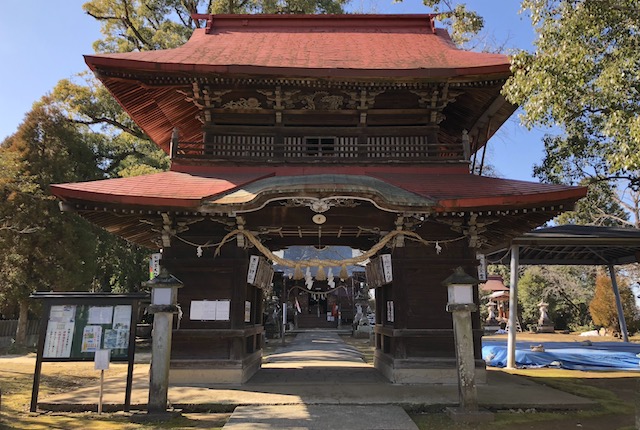 宮地神社の楼門