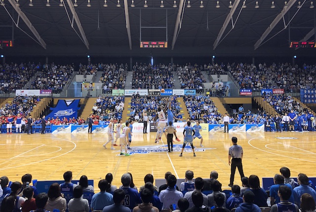 松江市総合体育館のゲームレポート