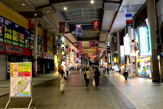 熊本新市街商店街