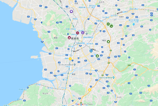 熊本市公園マップ