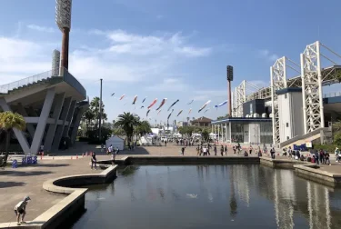 白波スタジアム（鹿児島県立鴨池公園 陸上競技場）