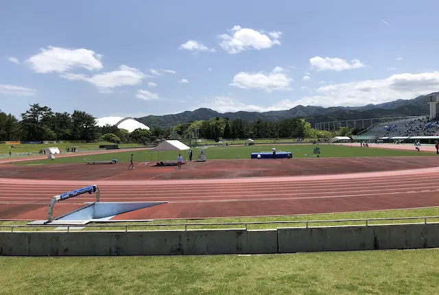 宮崎県総合運動公園の第1陸上競技場