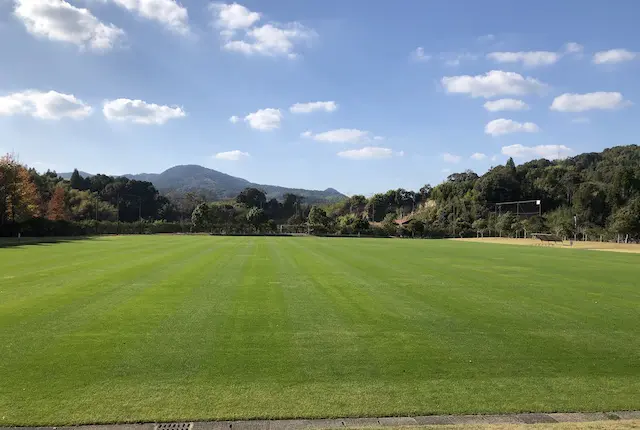 北薩広域公園運動広場の芝生グラウンド