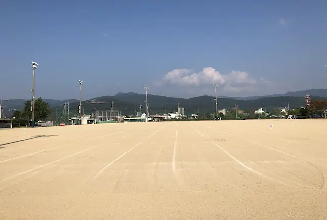 出水市総合運動公園の多目的広場