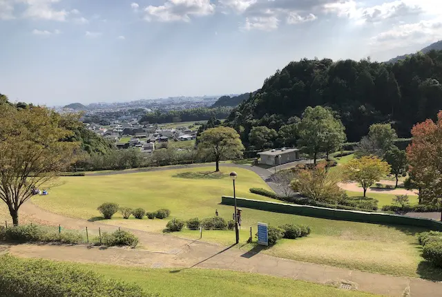 鹿児島ふれあいスポーツランドのピクニックの丘