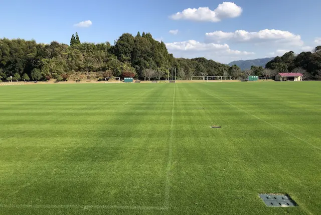 かぐや姫グラウンドのサッカー場