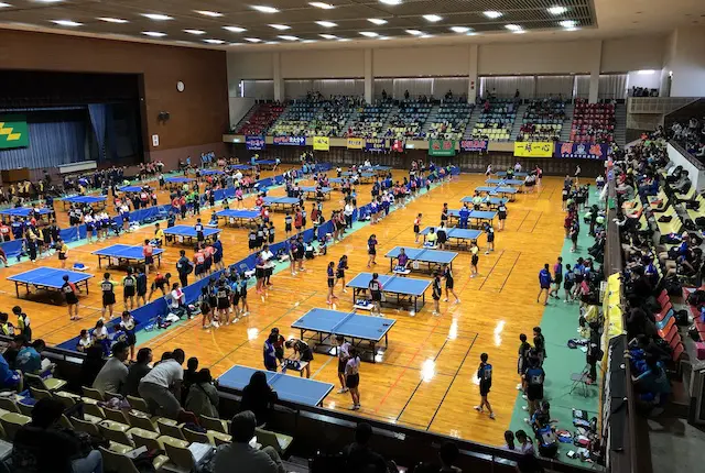 宮崎県体育館の本館競技場