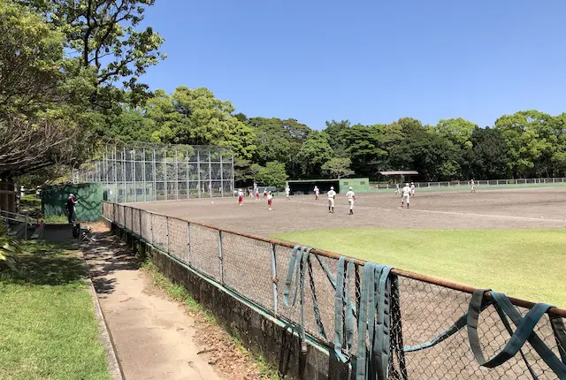 宮崎県総合運動公園の軟式野球場