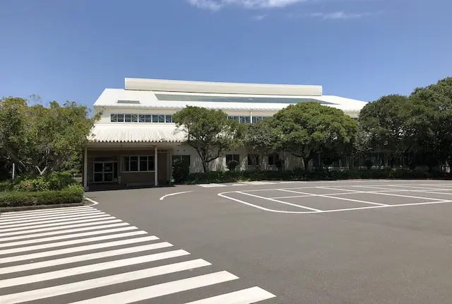 宮崎県総合運動公園の屋内練習場