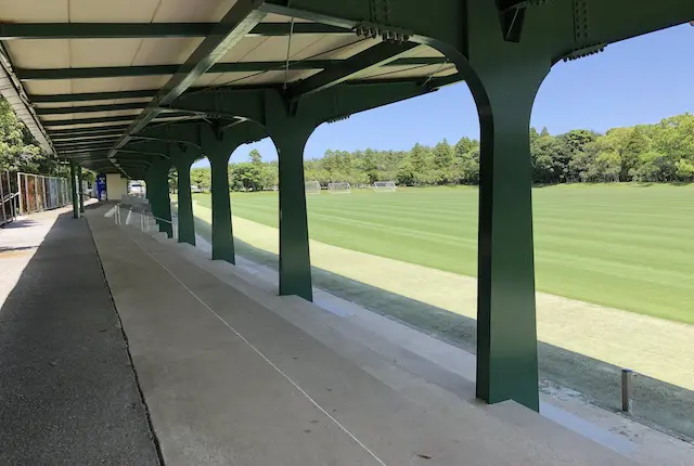 宮崎県総合運動公園ラグビー場のスタンド