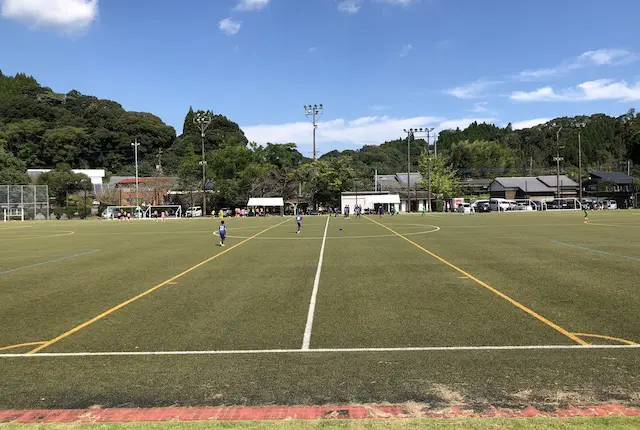 小田爪多目的広場のサッカー場