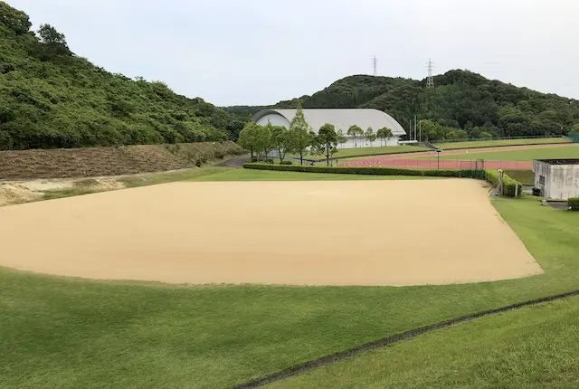 薩摩川内市総合運動公園の自由広場