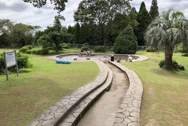 上床公園の水路