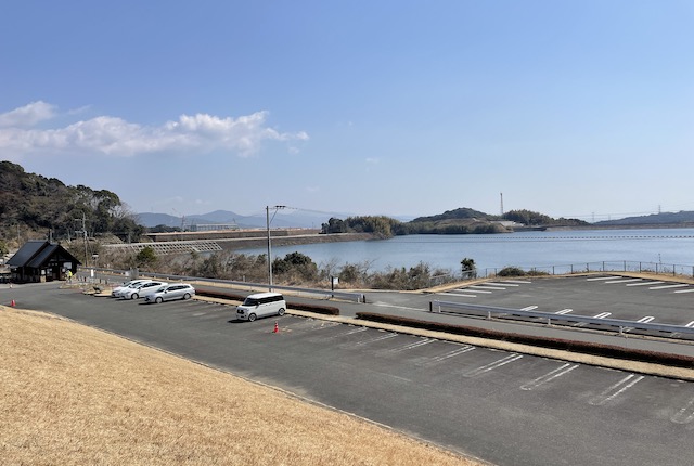 筑紫野市総合公園の駐車場