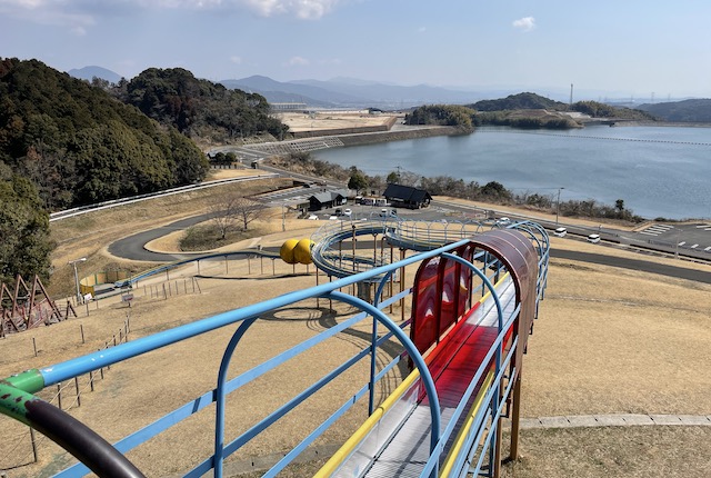 筑紫野市総合公園のローラースライダー