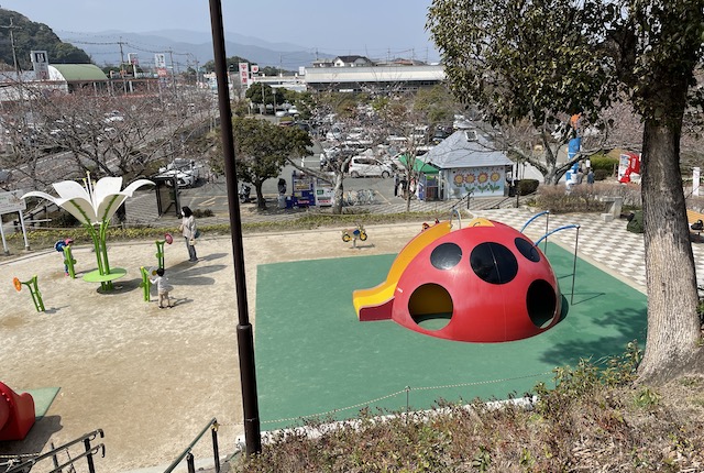 白水大池公園の幼児遊具