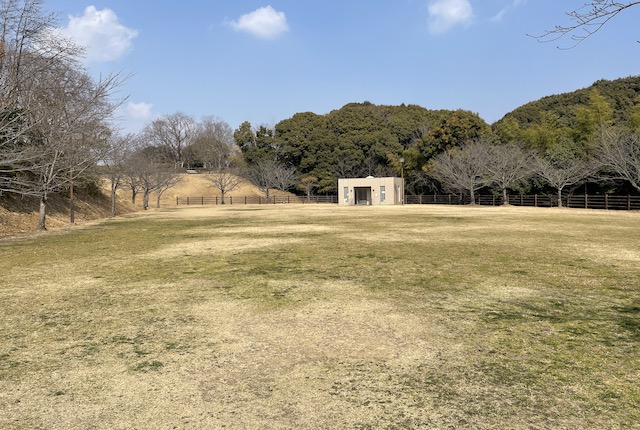 浦山公園の中央広場