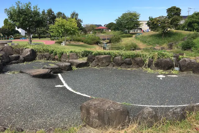 会地公園のじゃぶじゃぶ池