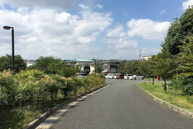 元気の森公園の駐車場