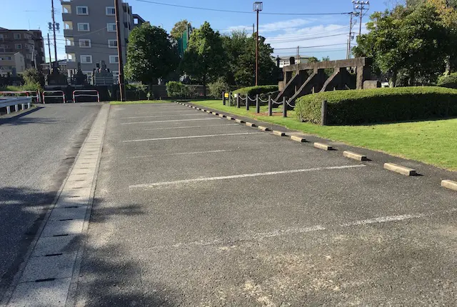 いぐさの里公園の駐車場