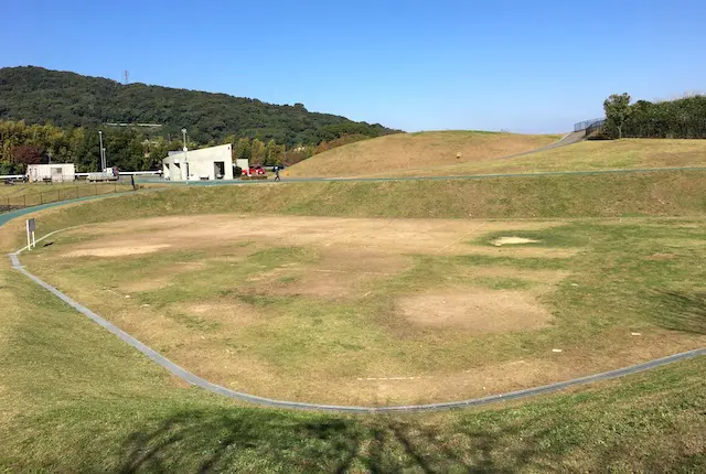 石神山公園のバーベキュー広場