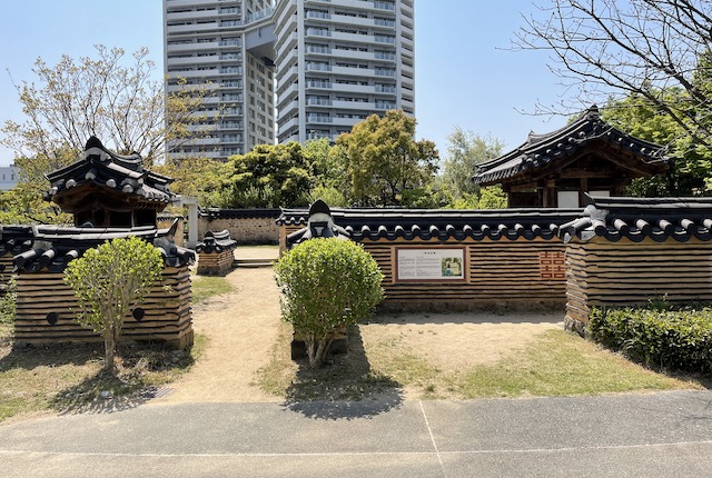 アイランドシティ中央公園の国際交流園