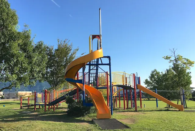 鏡ヶ池公園の子供の広場