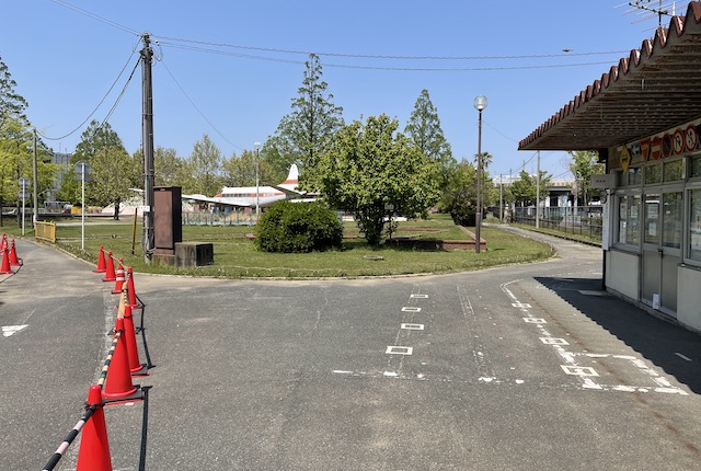 貝塚公園のゴーカート乗り場