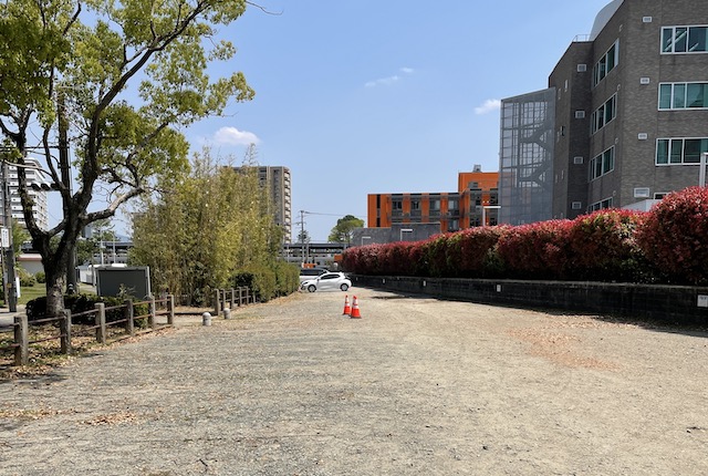 貝塚公園の駐車場