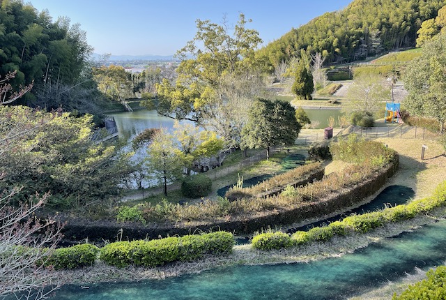 高田濃施山公園のパターゴルフ