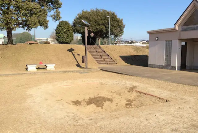 山ノ内中央公園の砂場