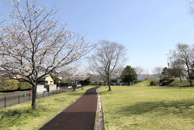 秋津三丁目公園のウォーキングコース