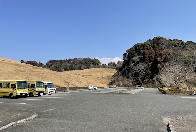 筑紫野市総合公園運動広場の駐車場