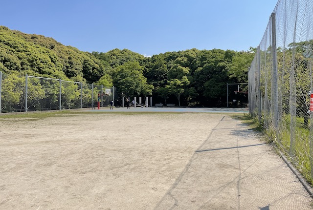 桧原運動公園のバスケットコート