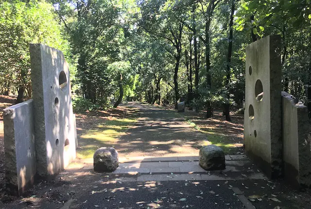 飯高山公園のゲート