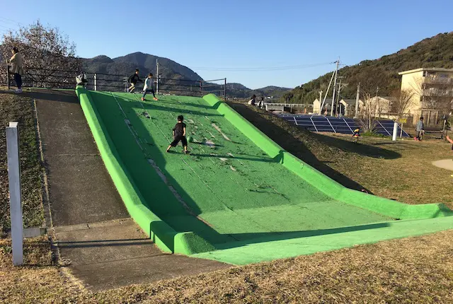 池上中央公園のゲレンデ