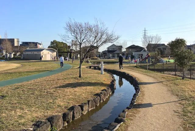 池上中央公園のウォーキングコース