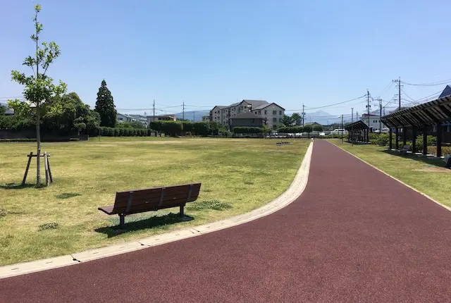 大津中央公園のウォーキングコース