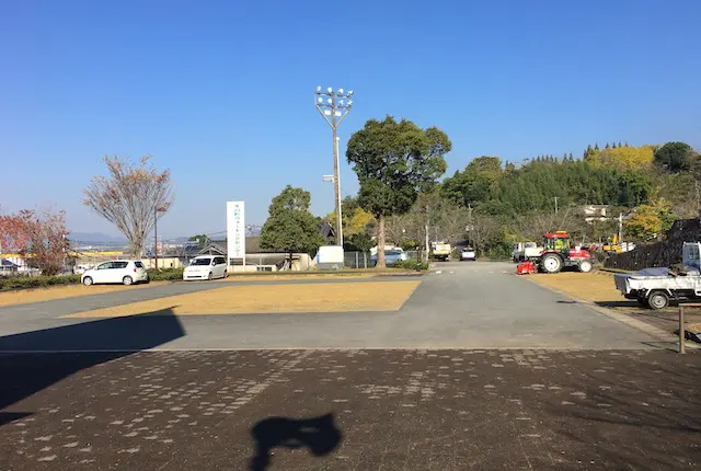 竜北公園の駐車場