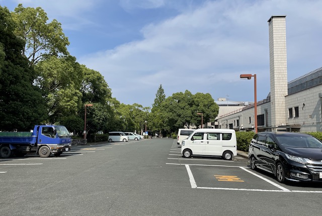 浜線健康パークの駐車場