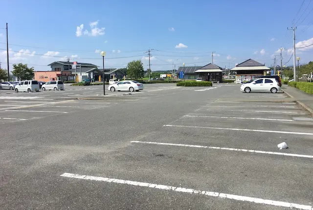 泗水孔子公園の駐車場