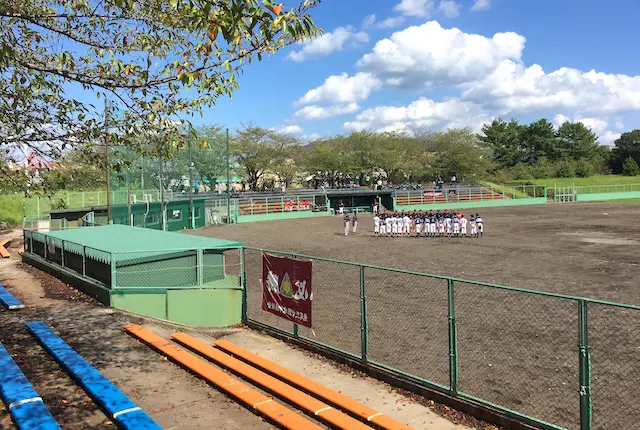 荒尾運動公園の野球場