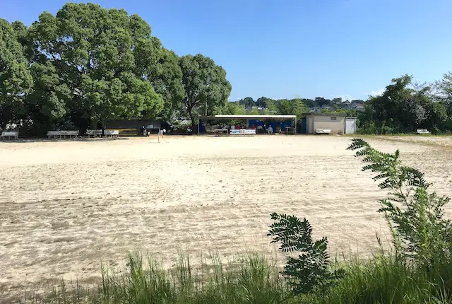 荒尾運動公園のゲートボール場