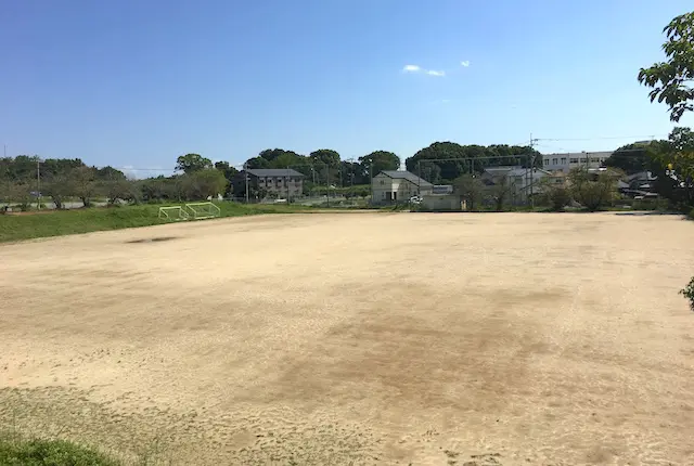 荒尾運動公園のサッカー場