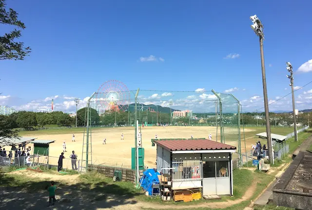 荒尾運動公園のソフトボール場