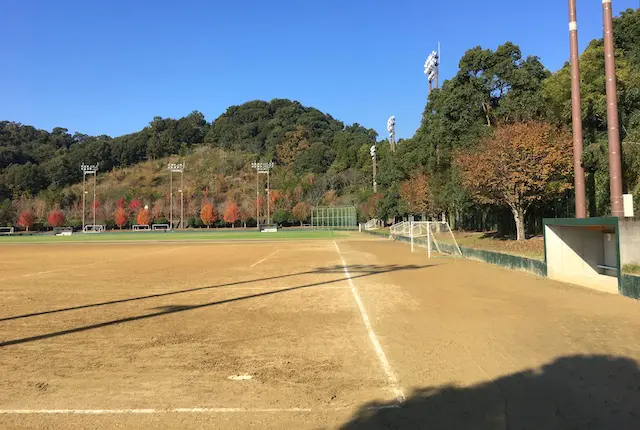 観音山総合運動公園の野球場